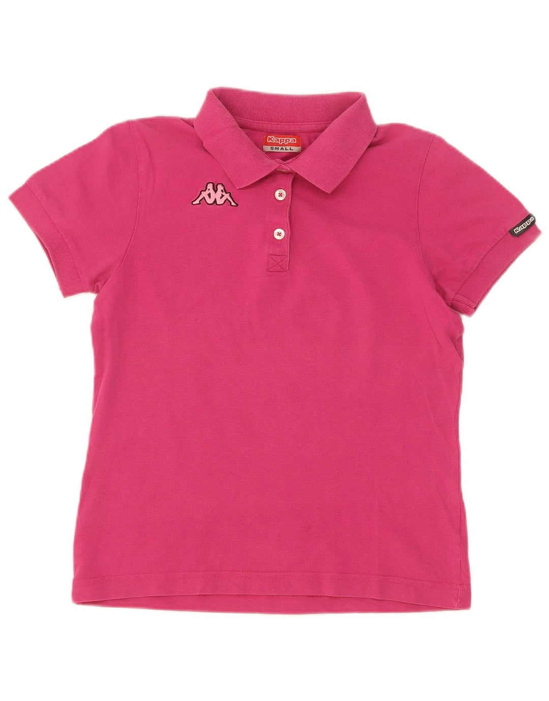 Kappa Womens Polo Shirt UK 10 Small Pink