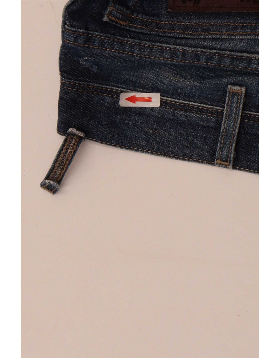 Wrangler Mens Texas Straight Jeans W36 L34 Blue Cotton