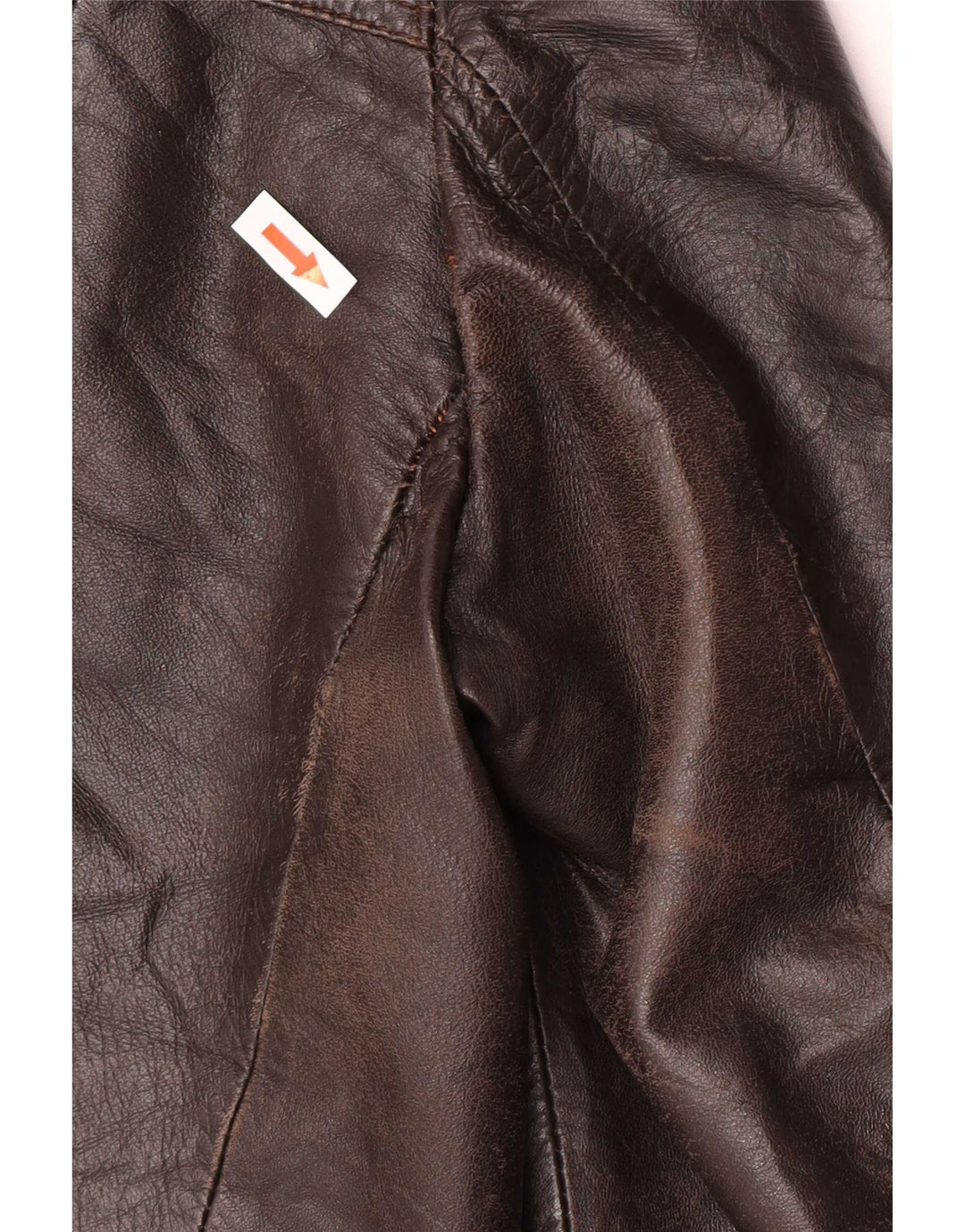 Vintage Mens Leather Jacket UK 40 Large Brown