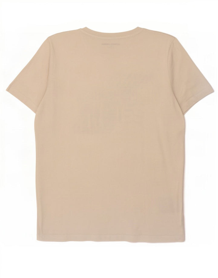 Jack & Jones Mens Graphic T-Shirt Top Medium White Cotton
