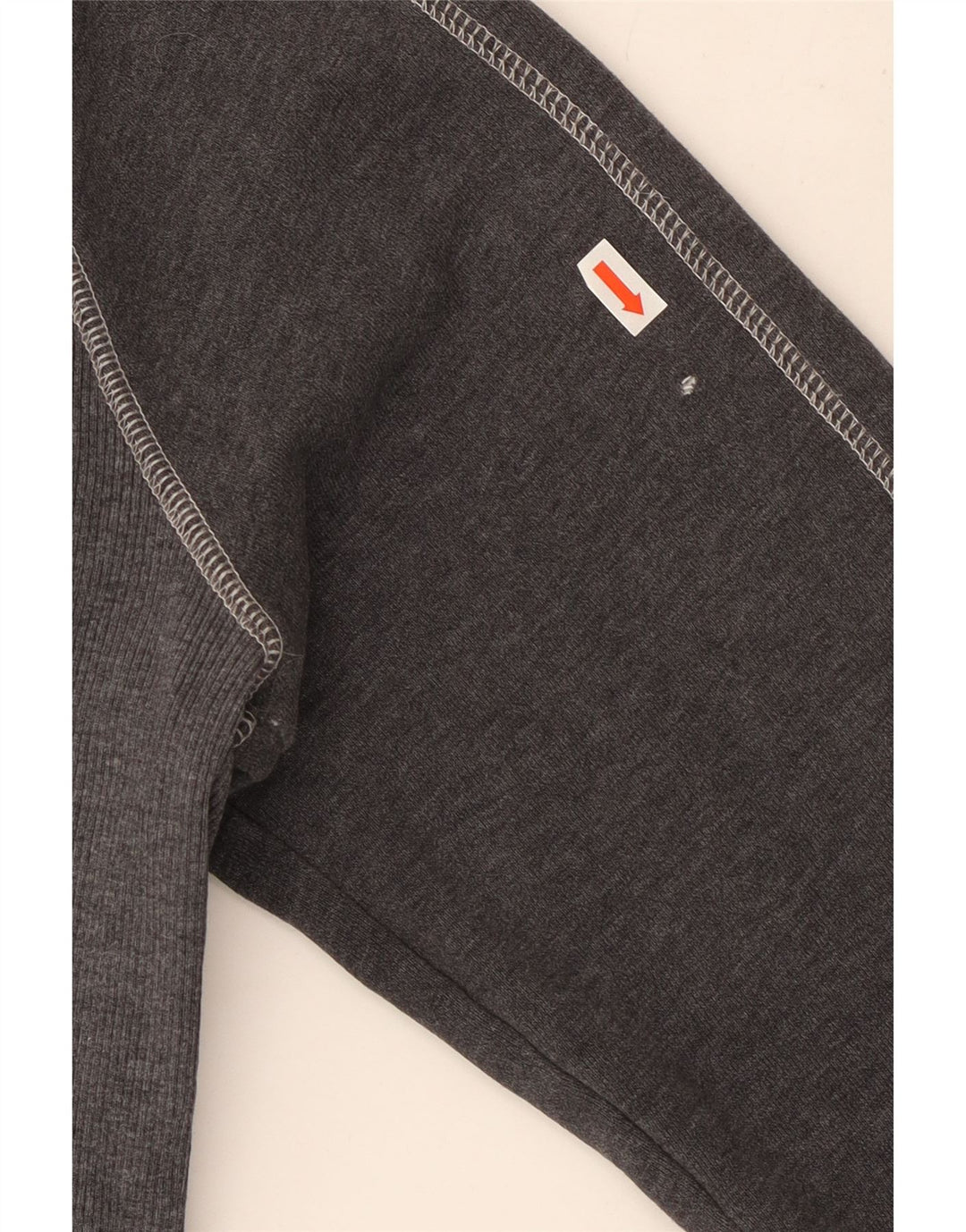 Calvin Klein Jeans Womens Zip Hoodie Sweater UK 12 Medium Grey