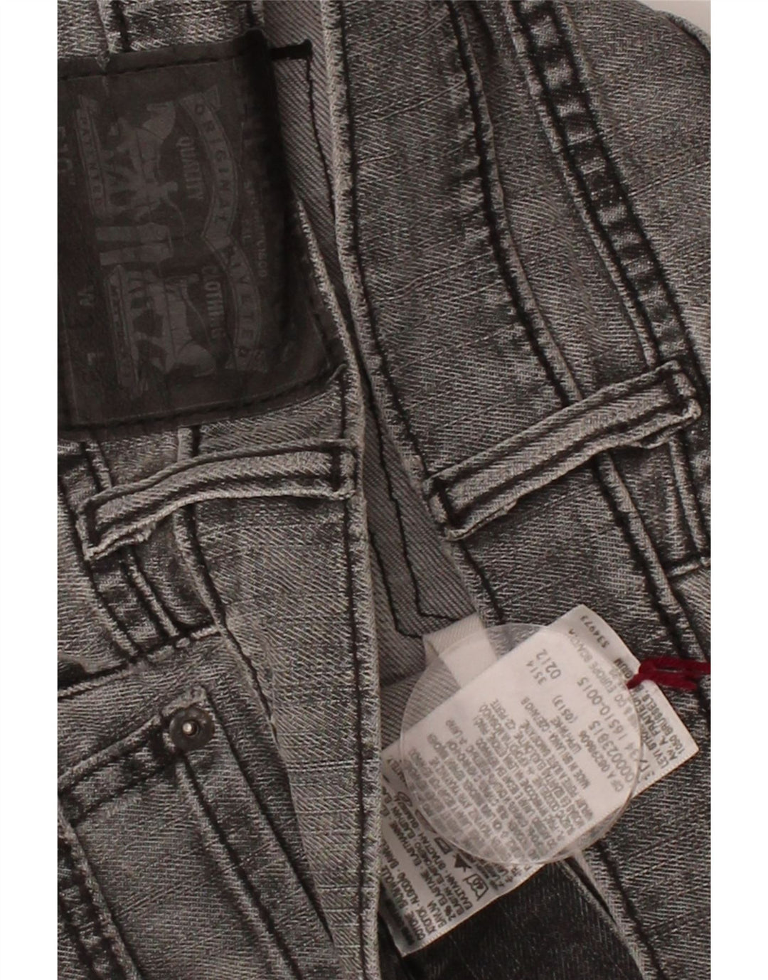 LEVI'S Mens Skinny Jeans W31 L32 Grey Cotton Vintage Levi's and Second-Hand Levi's from Messina Hembry 