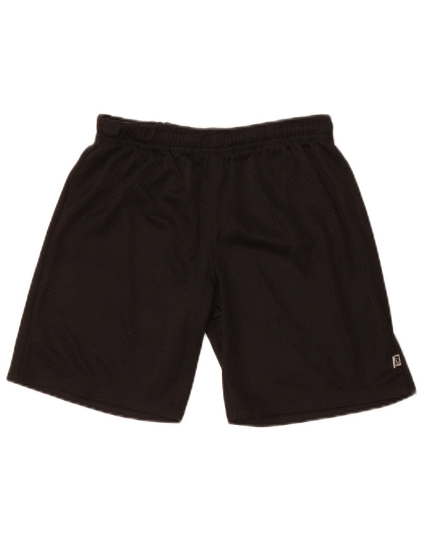 Russell Athletic Boys Sport Shorts 10-11 Years Medium  Black Polyester