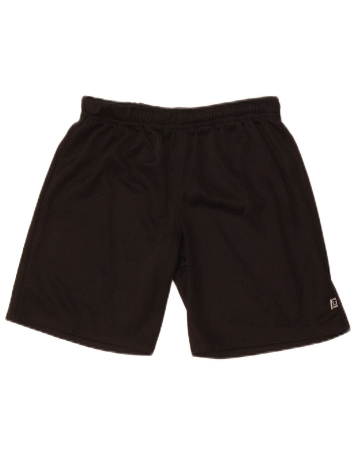 Russell Athletic Boys Sport Shorts 10-11 Years Medium  Black Polyester