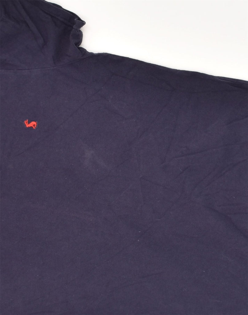 JOULES Mens T-Shirt Top Medium Navy Blue Cotton | Vintage Joules | Thrift | Second-Hand Joules | Used Clothing | Messina Hembry 