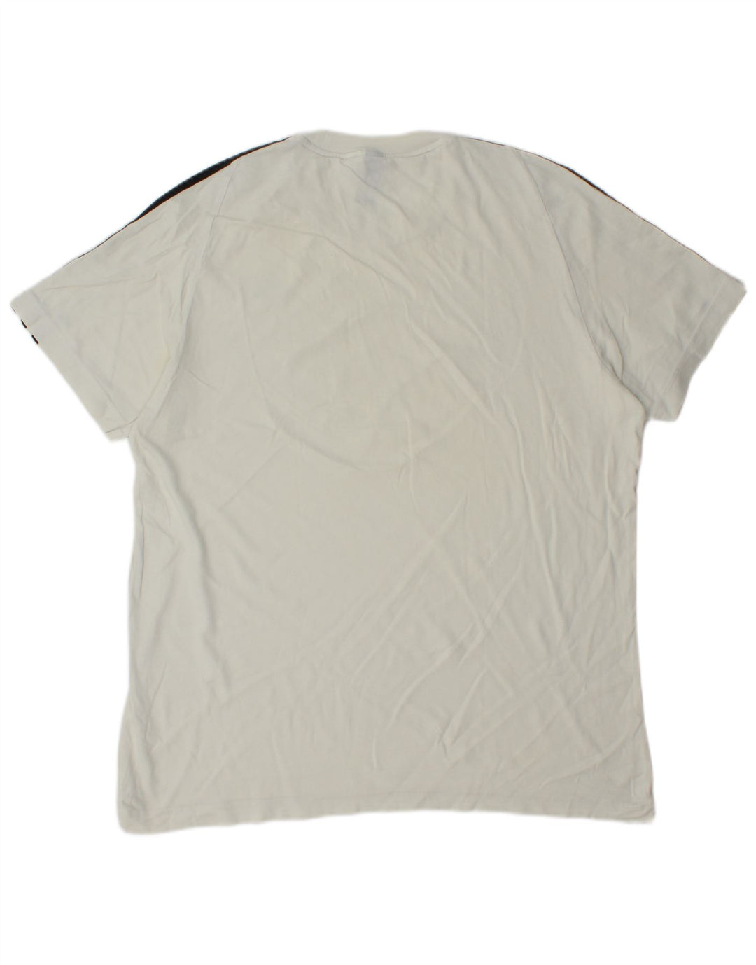 ADIDAS Mens T-Shirt Top Medium White