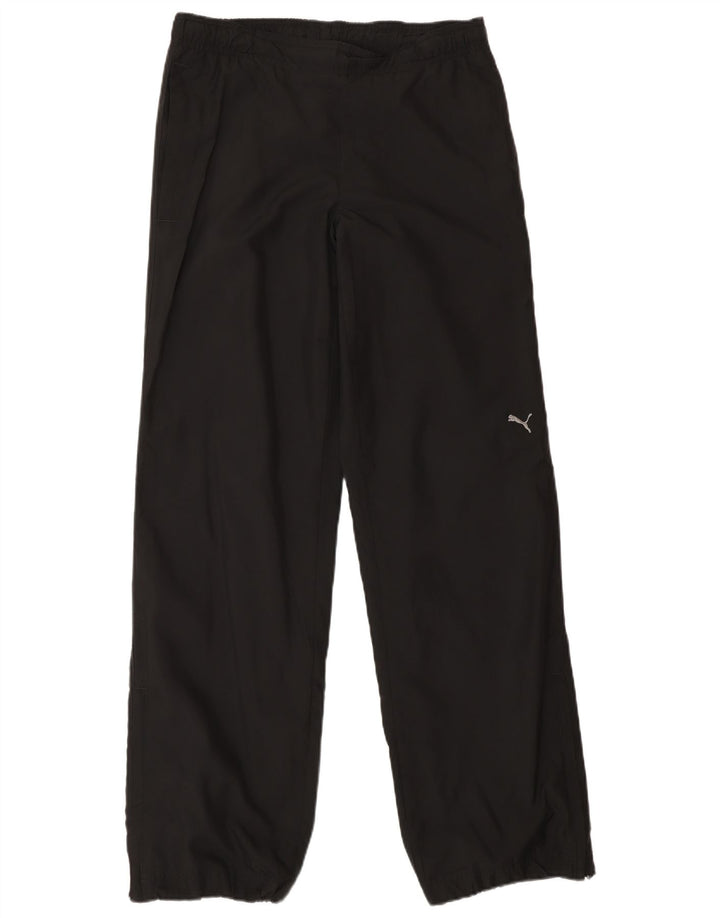 Puma Womens Tracksuit Trousers UK 10 Small Black Cotton