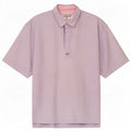 Crew Clothing Mens Short Sleeve Pullover Shirt XL Purple Cotton