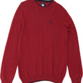 NORTH SAILS Mens Crew Neck Jumper Sweater Small Burgundy Polyamide Vintage North Sails and Second-Hand North Sails from Messina Hembry 