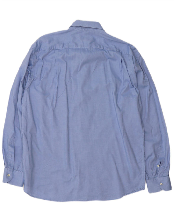 Roccobarocco Mens Shirt Size 43 17 XL Blue