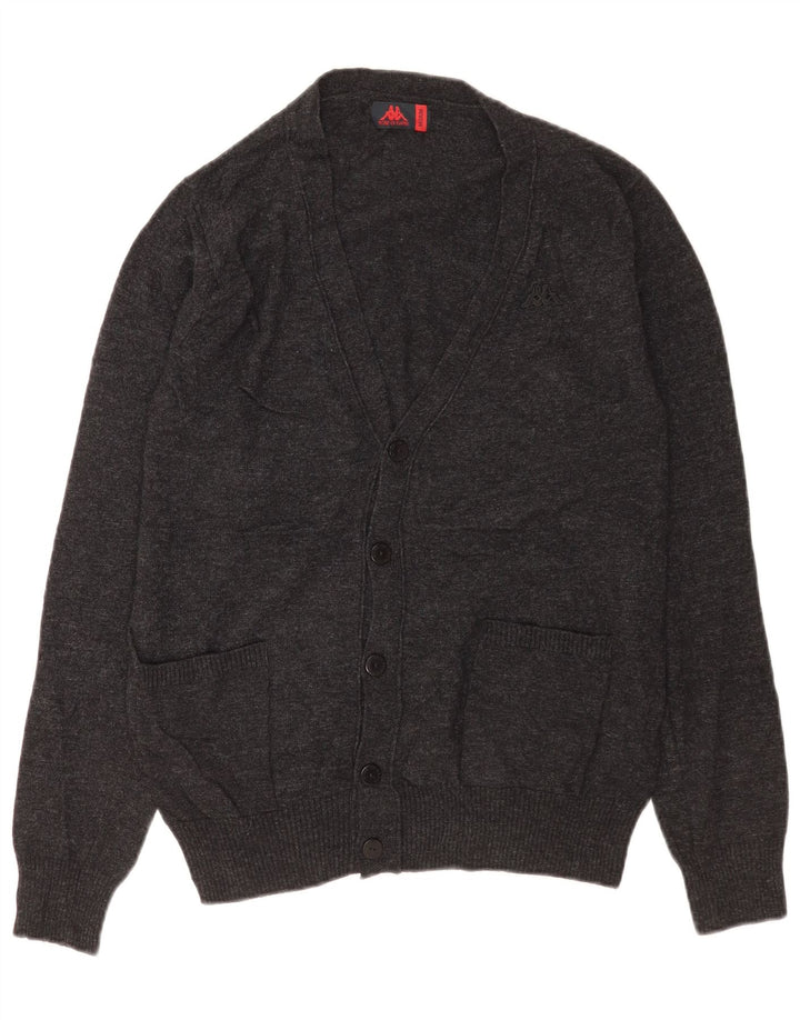 Robe Di Kappa Mens Cardigan Sweater Medium Grey
