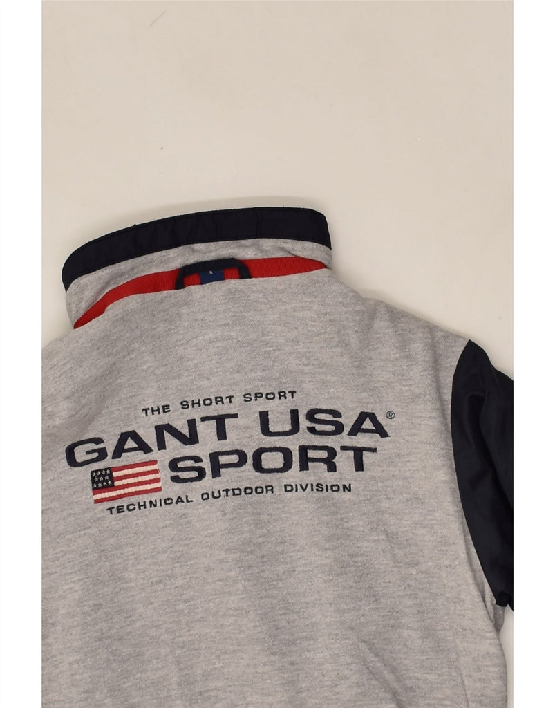 GANT Boys Graphic Reversible Jacket 5-6 Years Small Navy Blue Nylon | Vintage Gant | Thrift | Second-Hand Gant | Used Clothing | Messina Hembry 