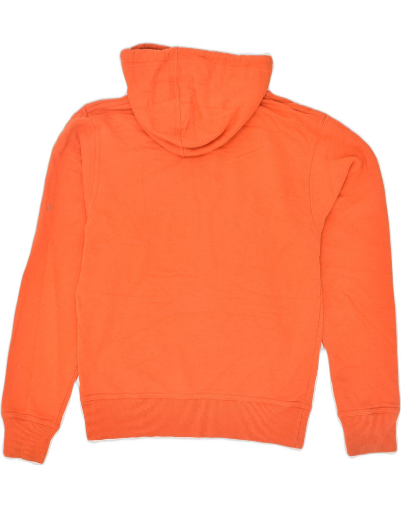 CHAMPION Mens Graphic Hoodie Jumper Small Orange Cotton | Vintage Champion | Thrift | Second-Hand Champion | Used Clothing | Messina Hembry 