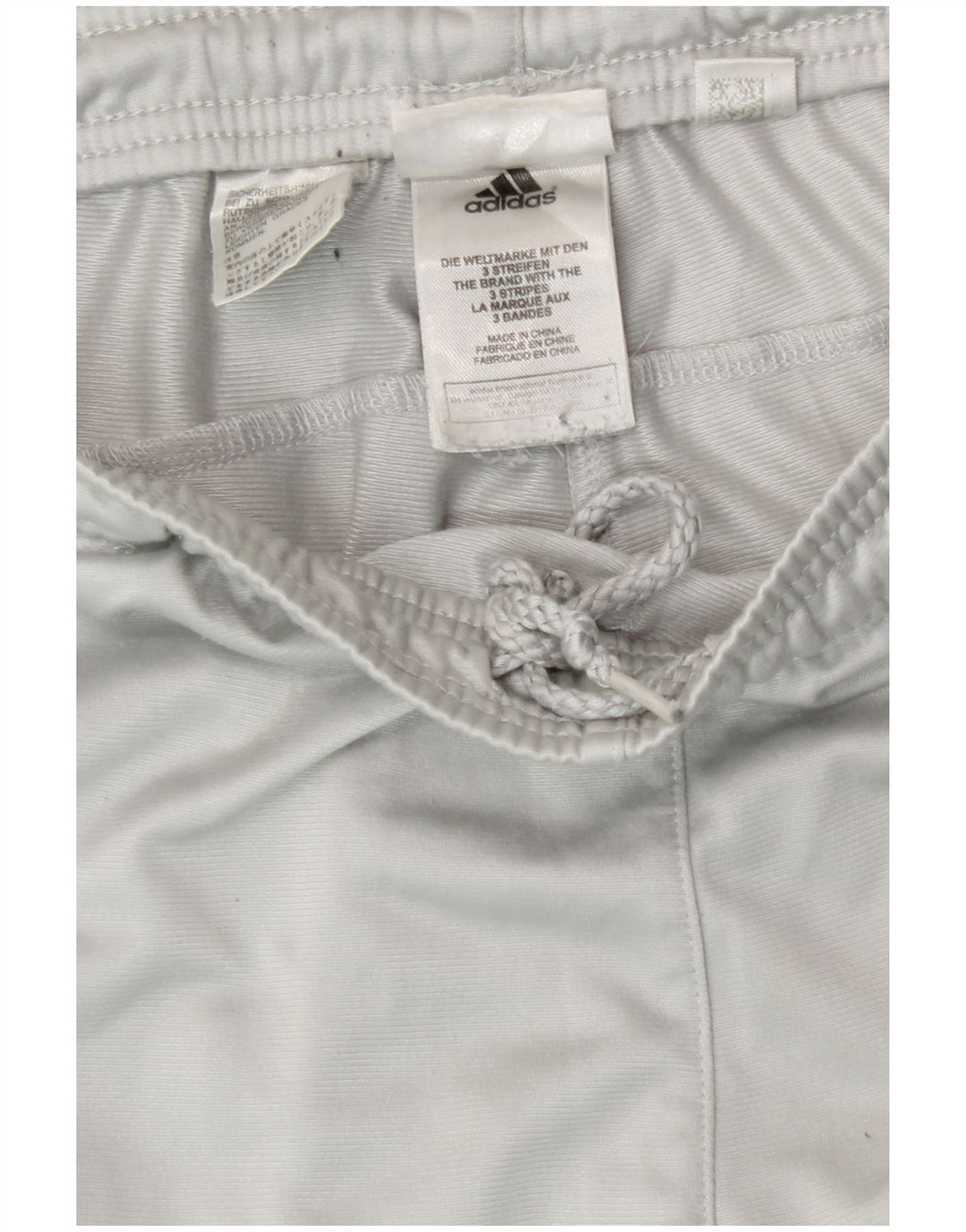 Adidas Mens Tracksuit Trousers Large  Grey Polyester