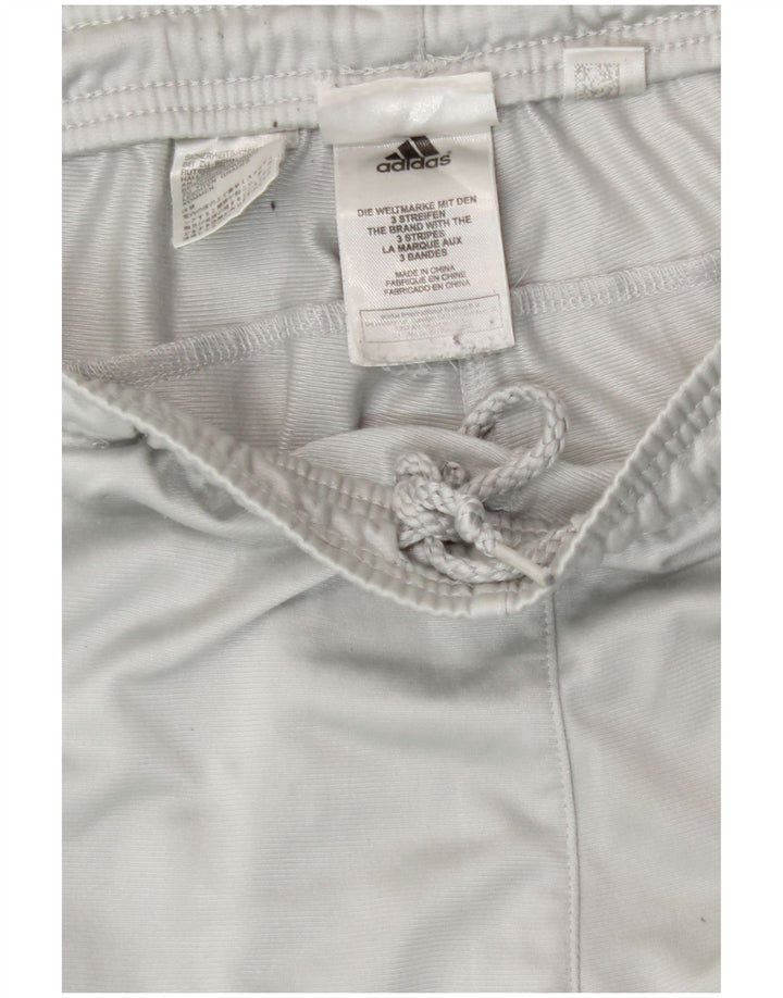 Adidas Mens Tracksuit Trousers Large  Grey Polyester