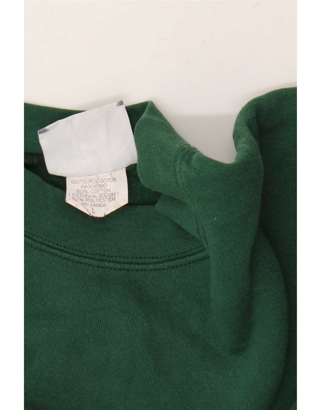 Lee Mens Graphic Sweatshirt Jumper Large Green Cotton