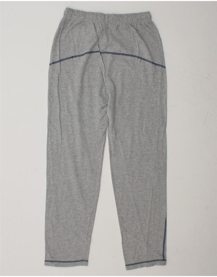 KAPPA Mens Tracksuit Trousers Small Grey Flecked Cotton