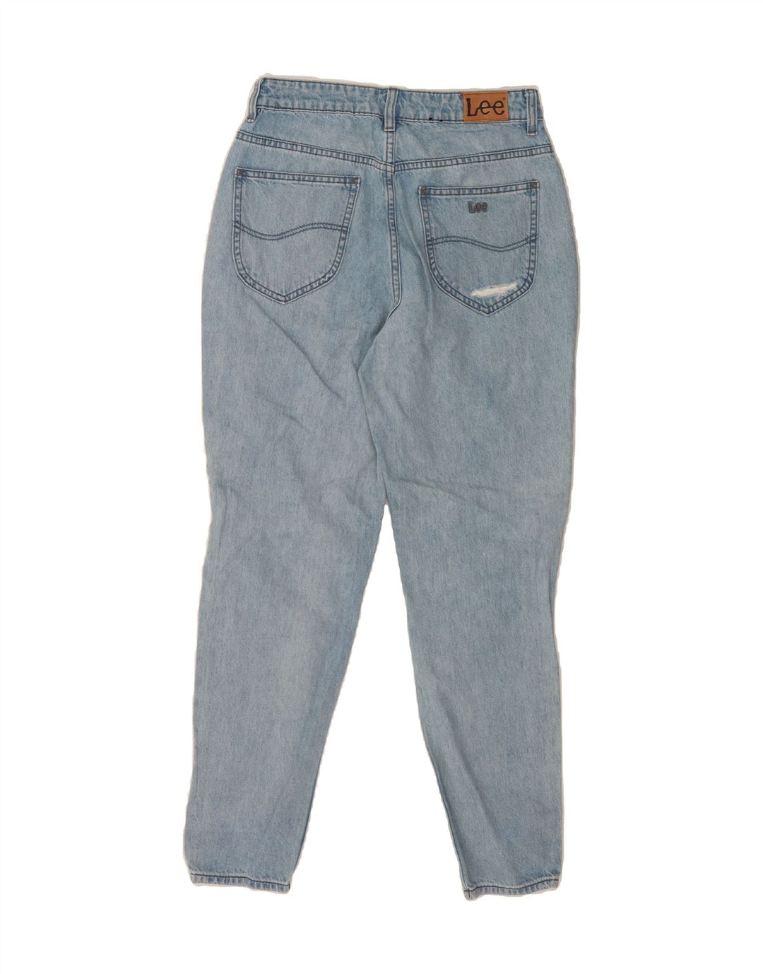 LEE Womens Soho Distressed Tapered Jeans Size 10 Medium W27 L28 Blue Vintage Lee and Second-Hand Lee from Messina Hembry 