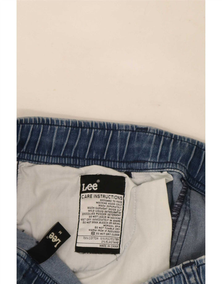 Lee Womens Joggers Slim Jeans Medium W30 L29 Blue Cotton
