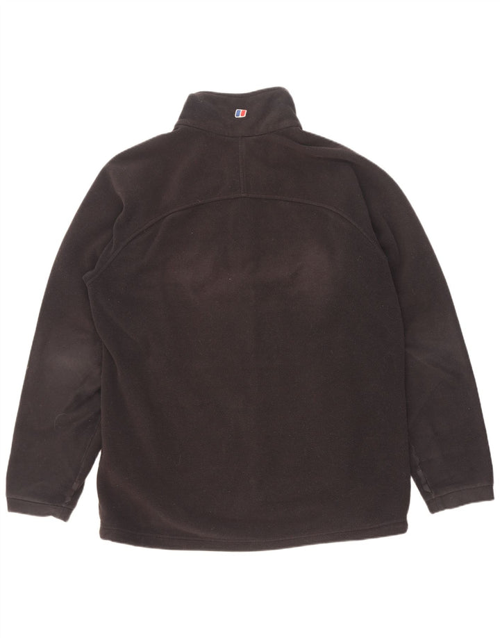 Berghaus Mens Liner Fleece Jacket UK 42 XL Black Polyester