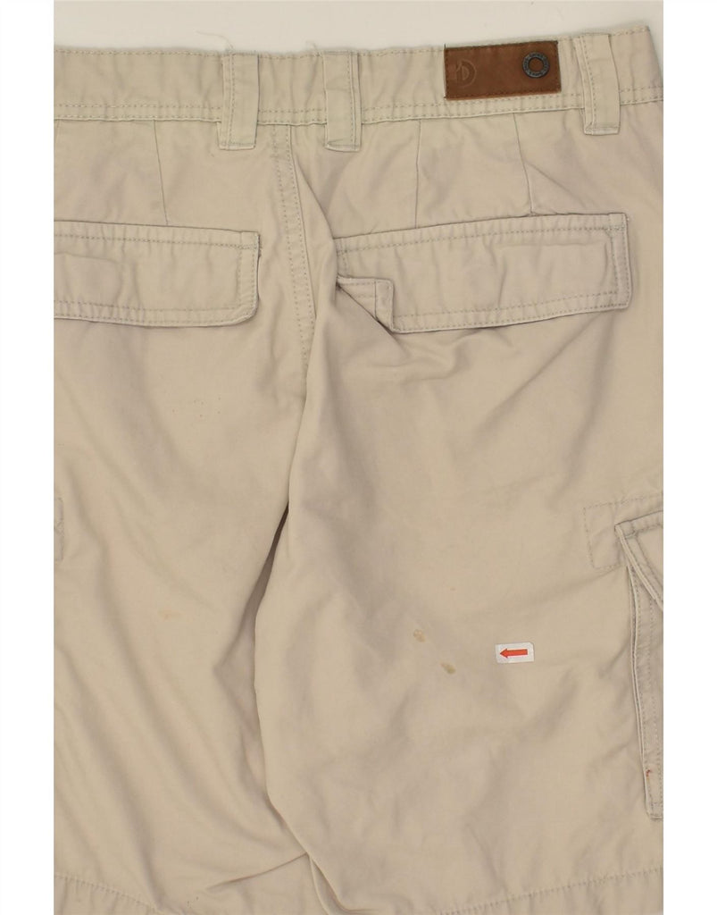 DACK'S Mens Regular Fit Cargo Shorts IT 46 Small W28  Beige Cotton Vintage Dack's and Second-Hand Dack's from Messina Hembry 