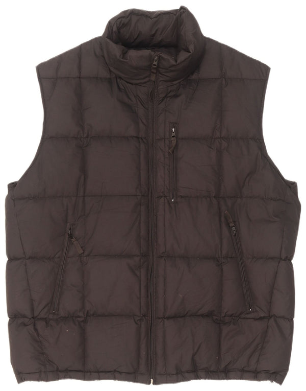 Icepeak Mens Padded Gilet EU 58 4XL Black Polyamide