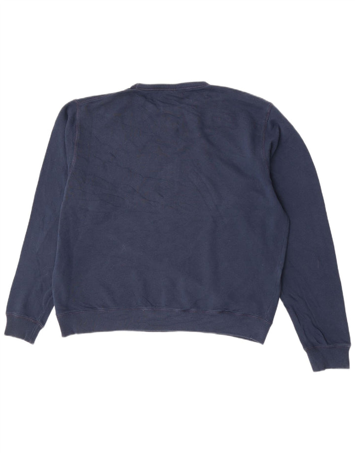 Levi's Mens Graphic Sweatshirt Jumper XL Navy Blue Cotton