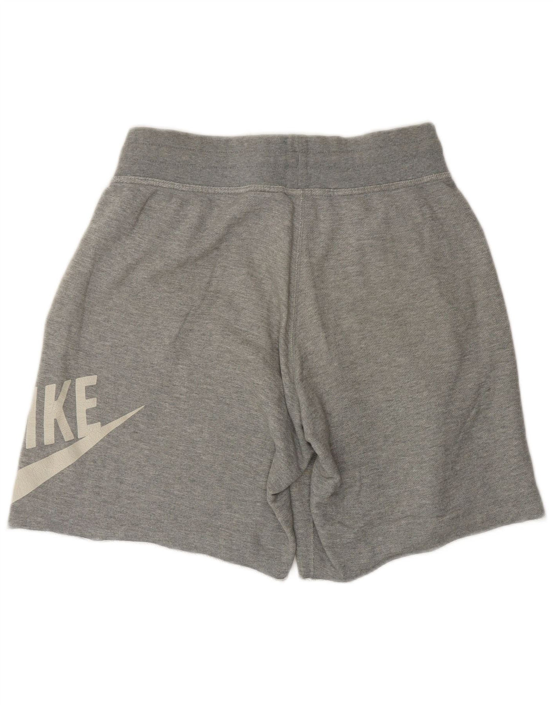 NIKE Mens Graphic Sport Shorts Small  Grey Cotton