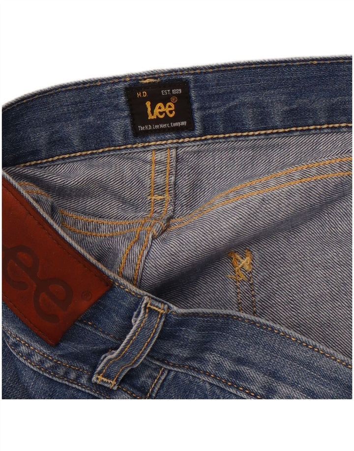 LEE Mens Denim Shorts W34 Large Blue
