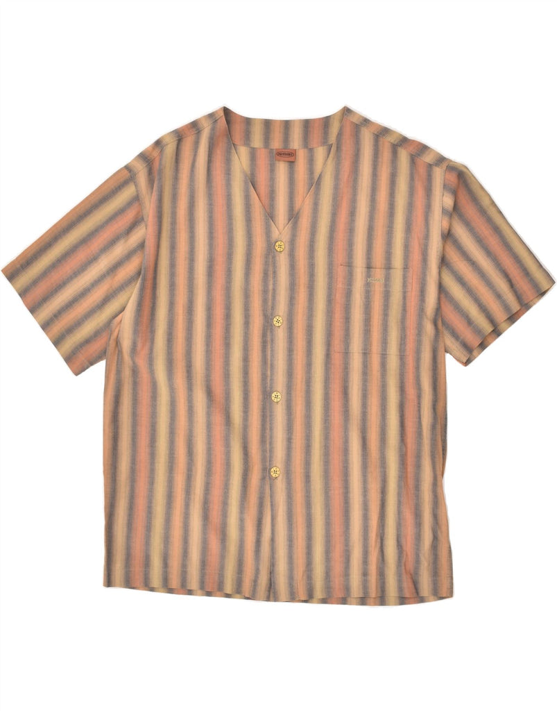 MISSONI Mens 2 Piece Set IT 50 Medium Beige Striped | Vintage Missoni | Thrift | Second-Hand Missoni | Used Clothing | Messina Hembry 