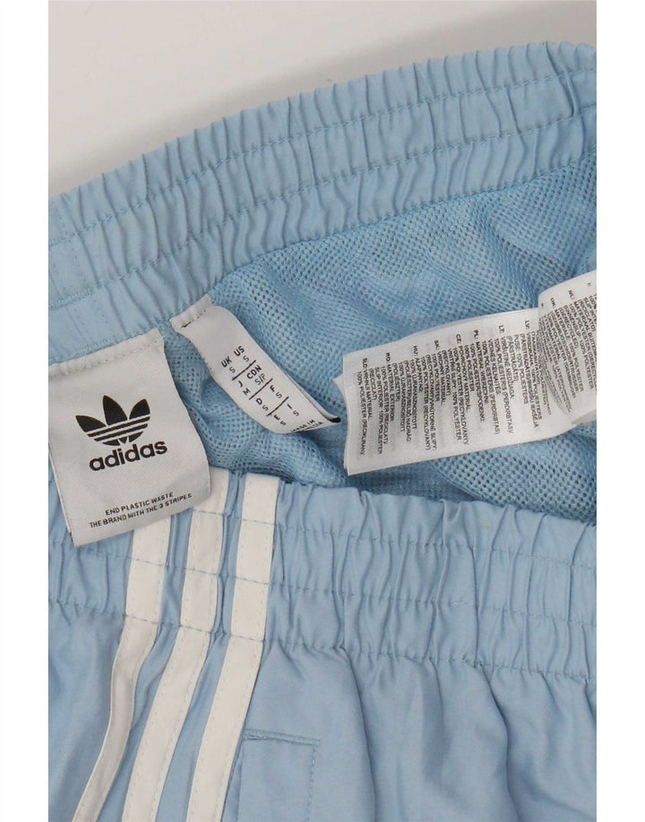 Adidas Mens Swimming Shorts Small Blue Polyester