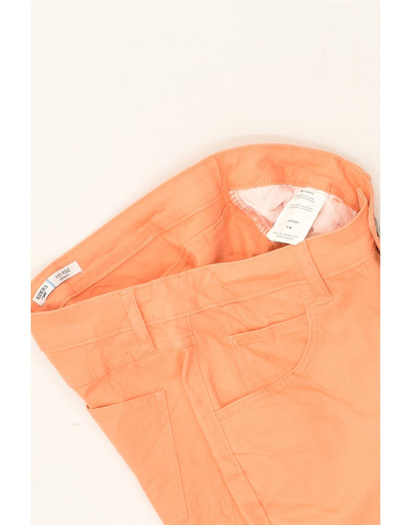 LEE Womens Riders Mid Rise Casual Shorts US 6 Medium W30  Orange Cotton | Vintage Lee | Thrift | Second-Hand Lee | Used Clothing | Messina Hembry 