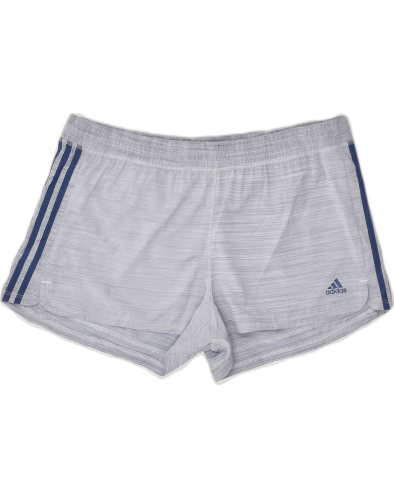 ADIDAS Mens Sport Shorts  XL Grey Polyester | Vintage Adidas | Thrift | Second-Hand Adidas | Used Clothing | Messina Hembry 