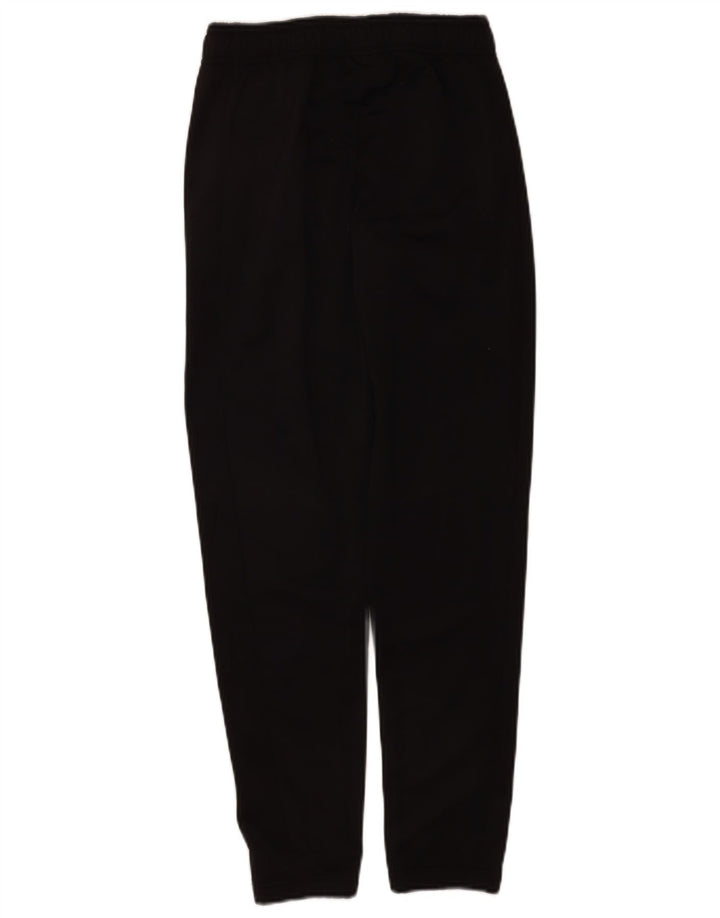 Adidas Boys Tracksuit Trousers Joggers 11-12 Years Black Polyester