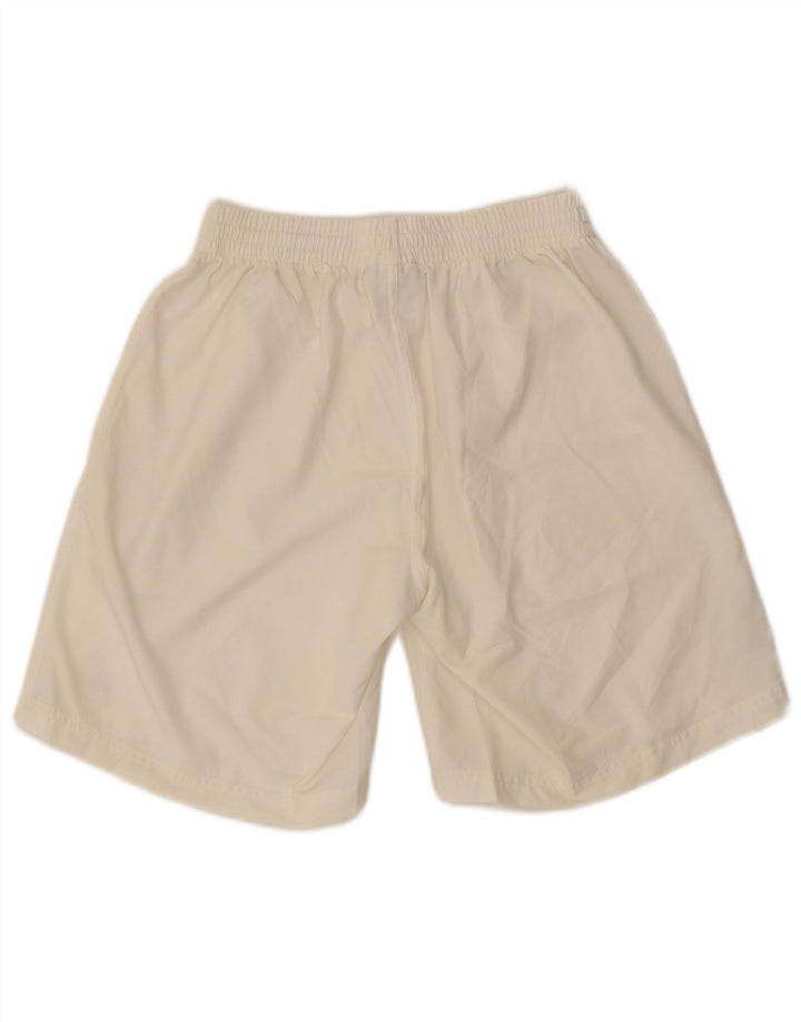 ELLESSE Mens Sport Shorts Small  White Polyester