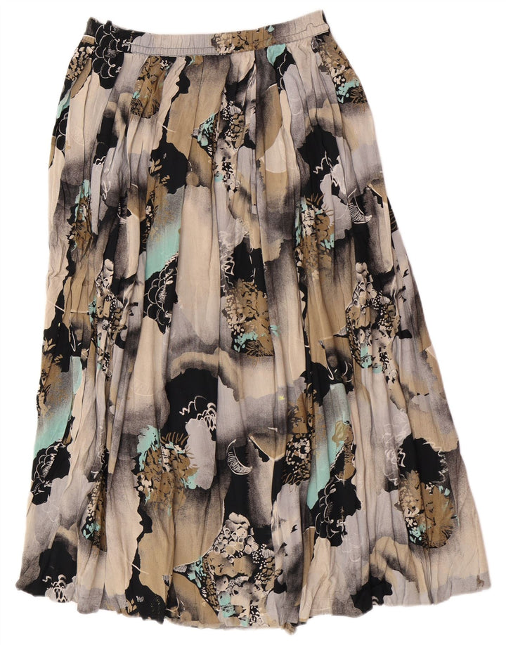 Betty Barclay Womens Abstract Pattern Flared Skirt UK 12 Medium W28 Multico