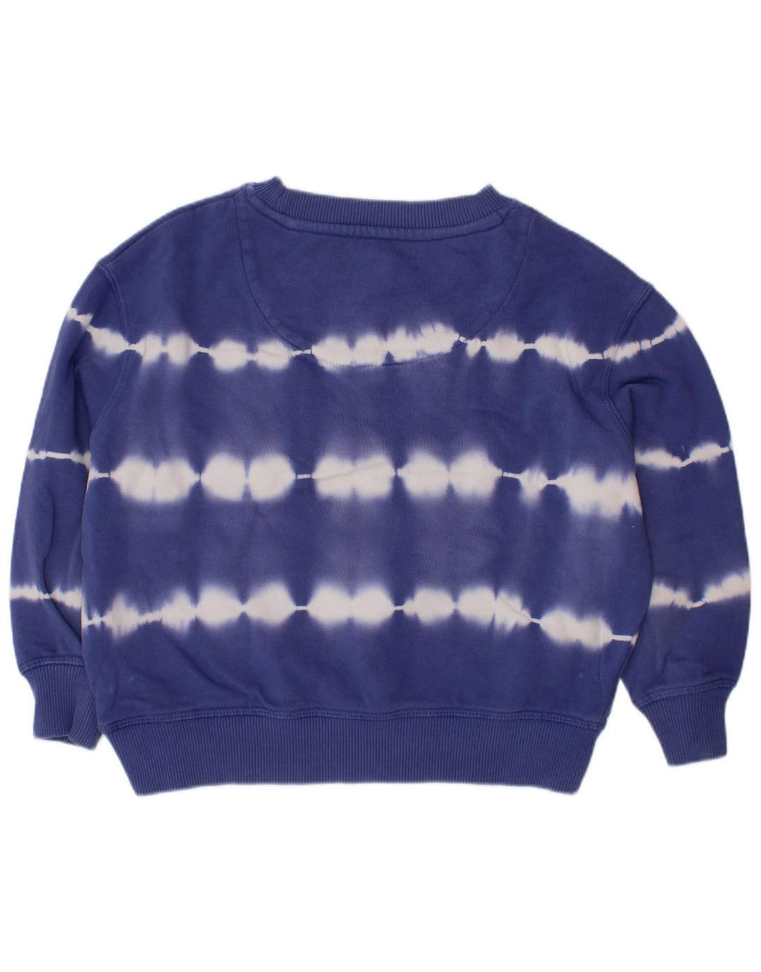 BODEN Girls Sweatshirt Jumper 4-5 Years Blue Tie Dye Cotton