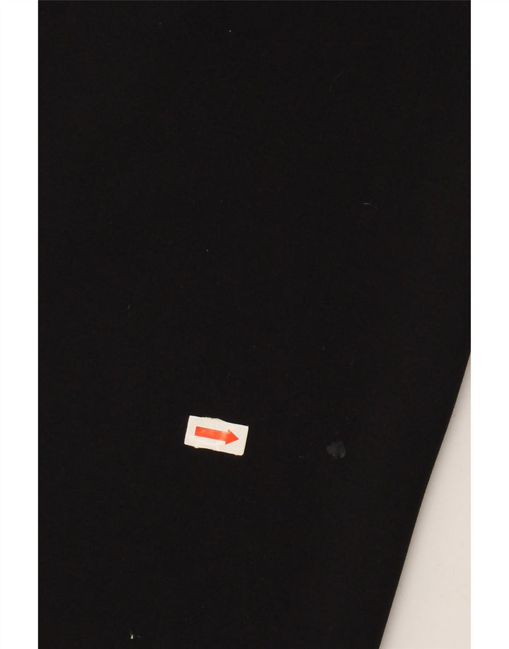 OASIS Womens Wide Leg Tracksuit Trousers Large W32 L28 Black Polyamide