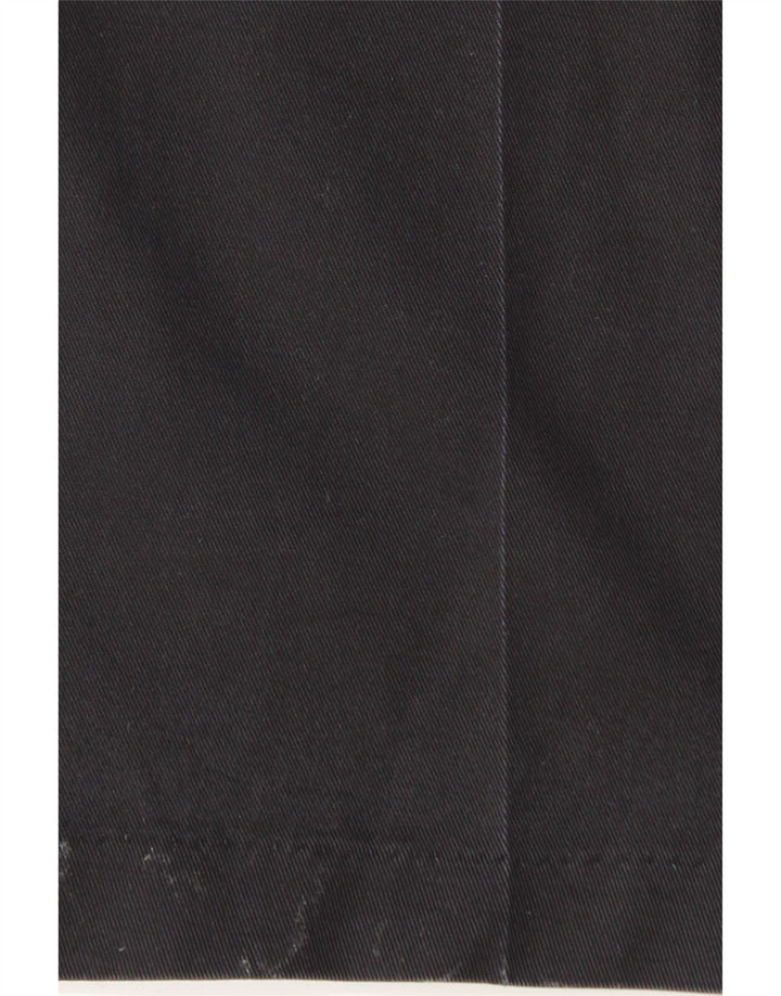 IZOD Mens Straight Chino Trousers W34 L34 Navy Blue Cotton