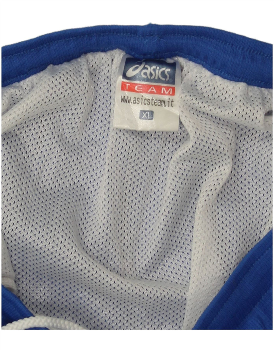 ASICS Womens Sport Shorts UK 18 XL Blue Polyester
