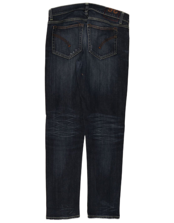 Dondup Mens Skinny Jeans W36 L31 Blue Cotton