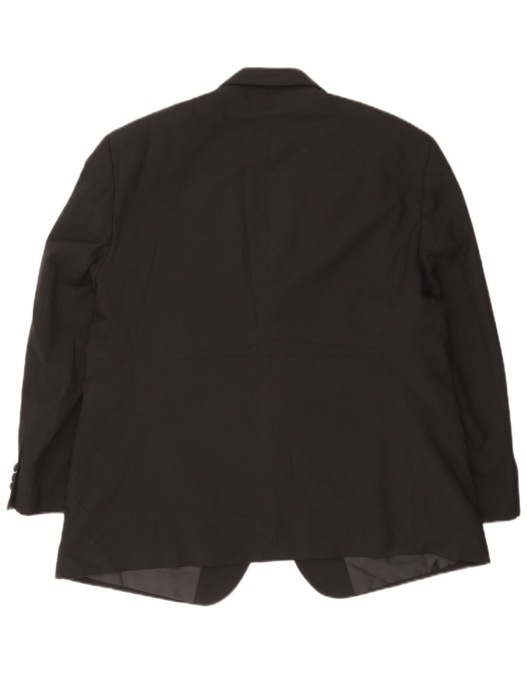 Marks & Spencer Mens Short 2 Button Blazer Jacket UK 40 Large Black