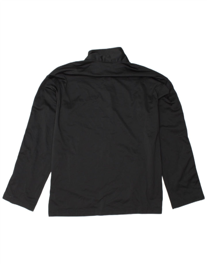 CHAMPION Mens Graphic Tracksuit Top Jacket Medium Black Colourblock