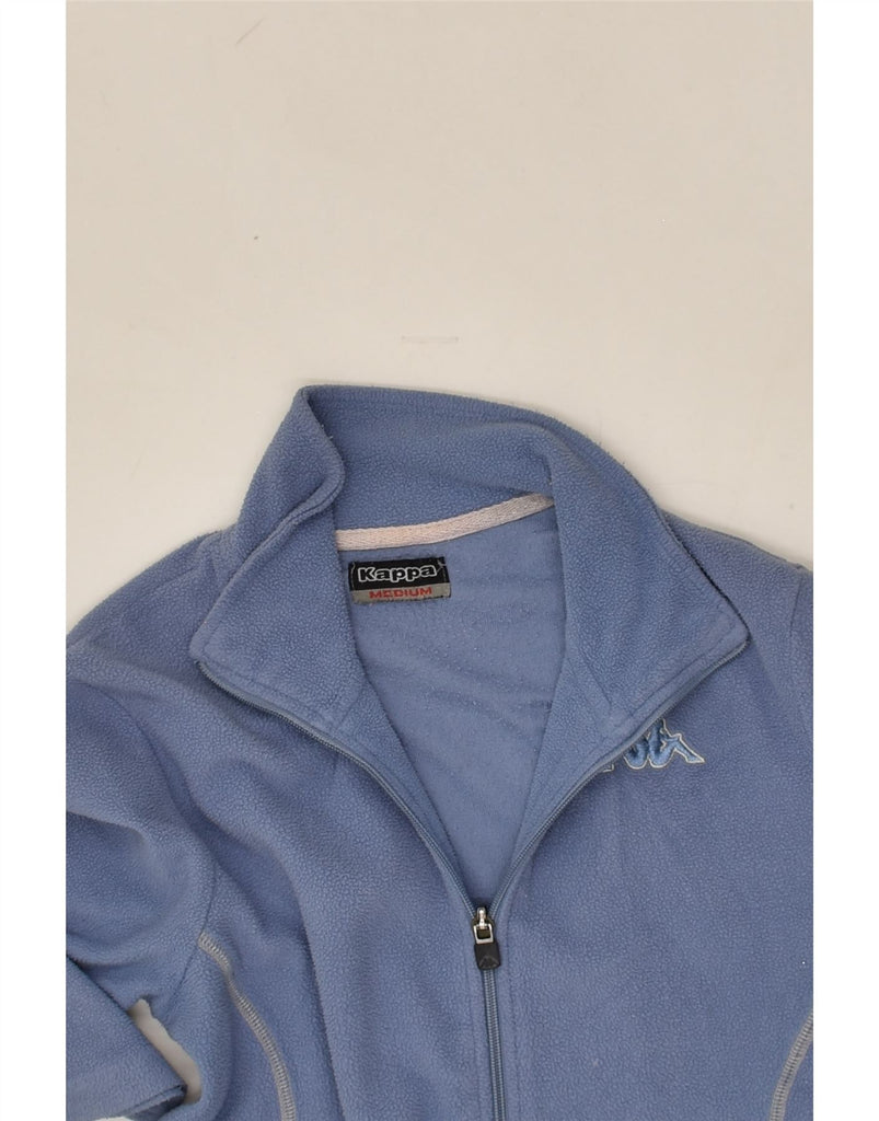 KAPPA Girls Fleece Jacket 12-13 Years Medium Blue Polyester | Vintage Kappa | Thrift | Second-Hand Kappa | Used Clothing | Messina Hembry 