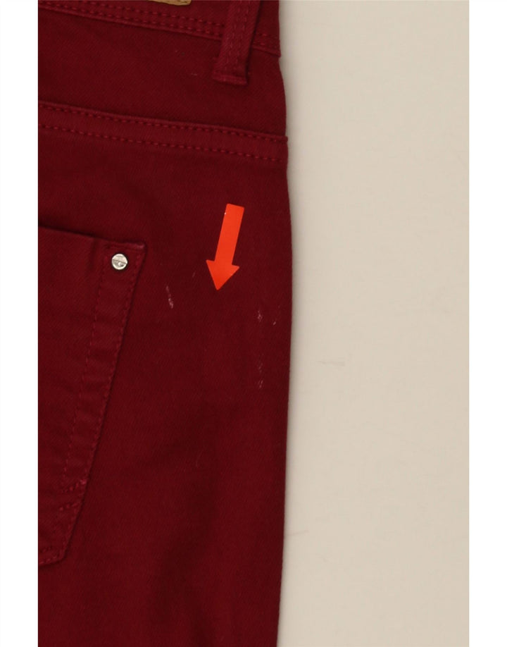ZARA Womens Skinny Jeans EU 38 Small W28 L30 Red