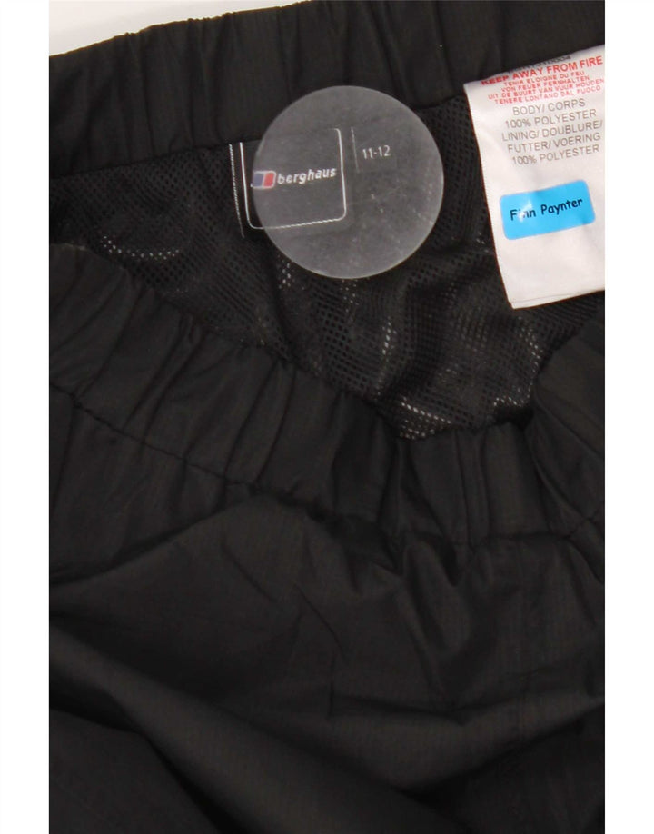 Berghaus Boys Waterproof Trousers 11-12 Years  Black Polyester