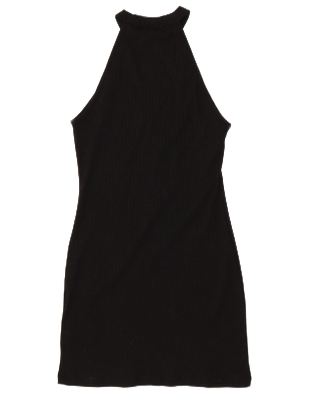 PUMA Womens Halter Dress UK 12 Medium Black Cotton