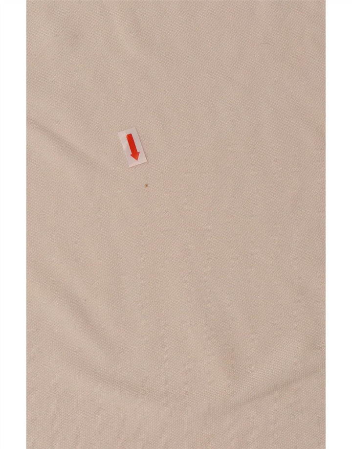 Lacoste Boys Polo Shirt 13-14 Years White Cotton