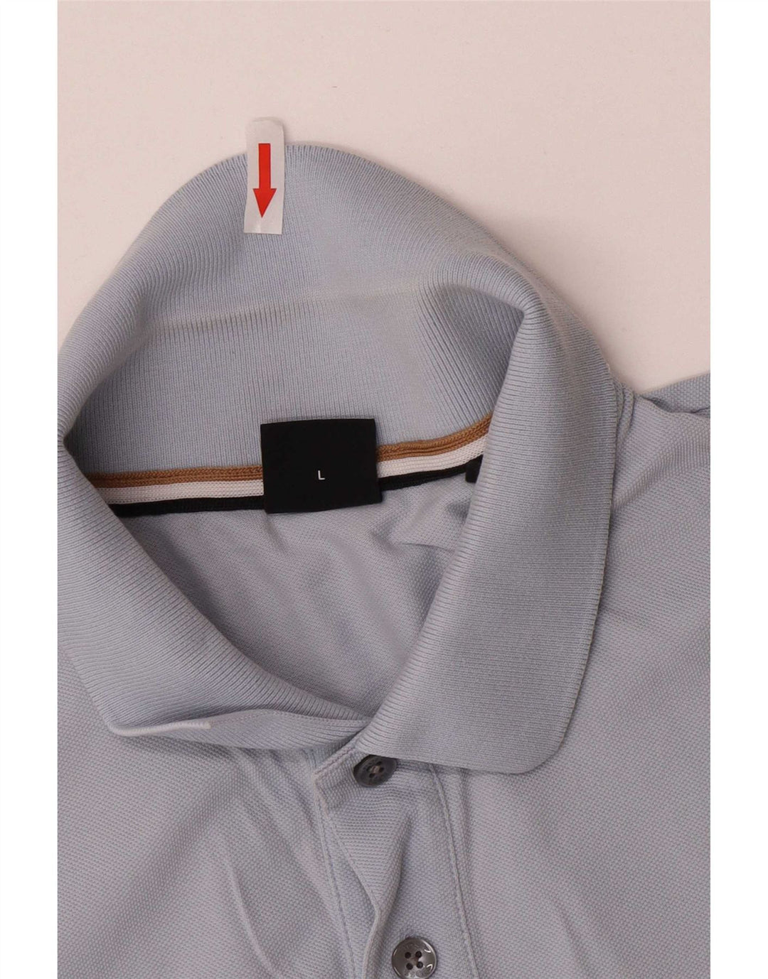 Hugo Boss Mens Polo Shirt Large Blue