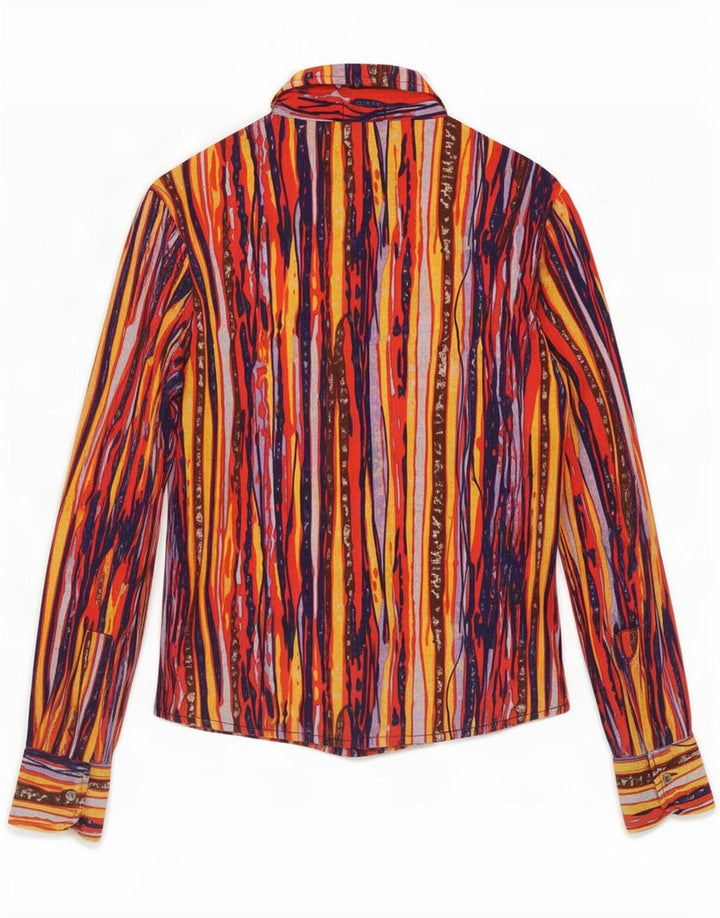 Vintage Womens Shirt IT 44 Medium Multicoloured Striped